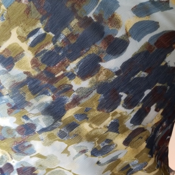 B Wear Byer California Ruffle High Neck Ruffle Top - Picture 5 of 8